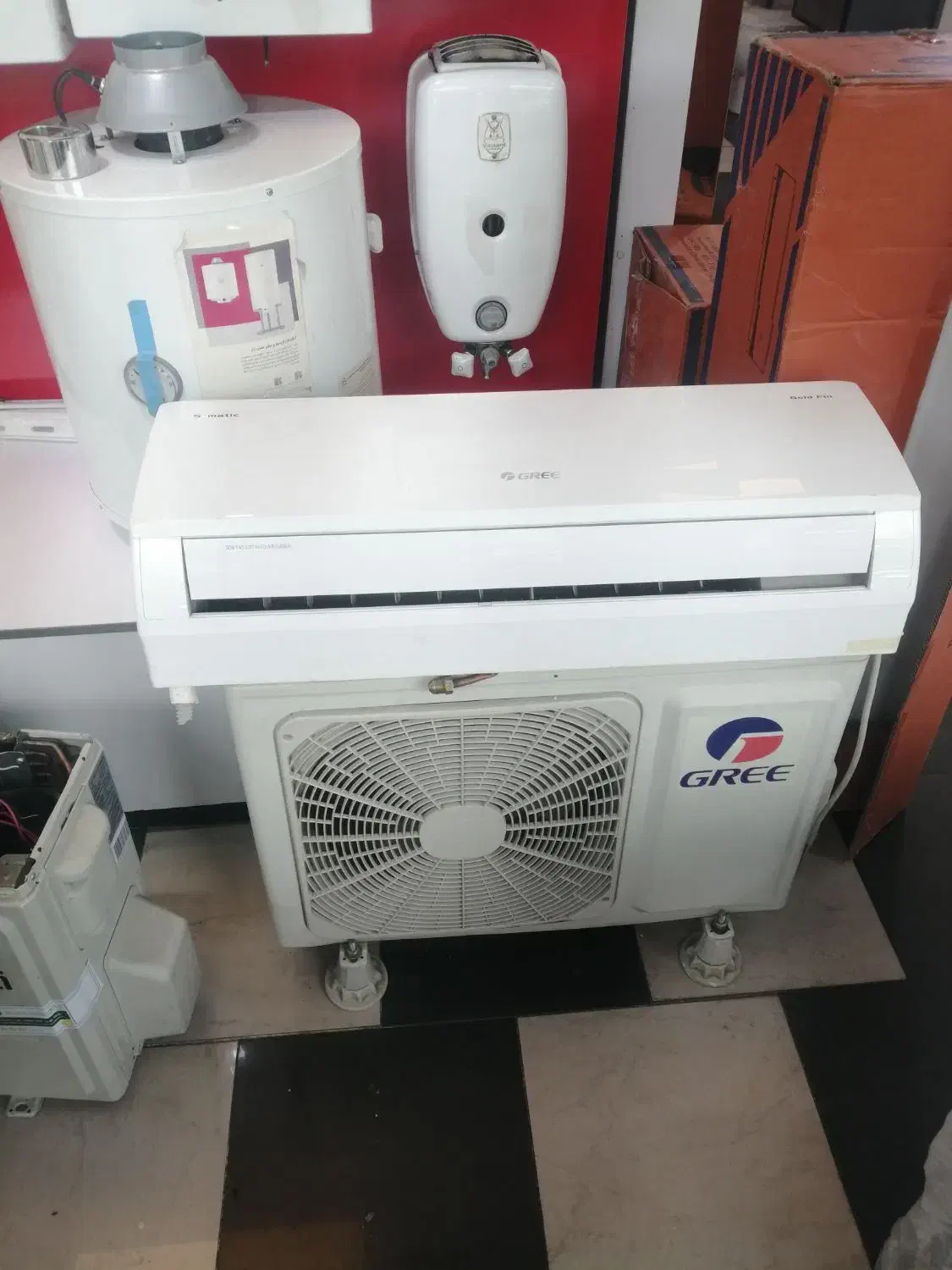 اسپیلت گری 12000 smatic استوک در حدنو|کولر گازی و فن‌کوئل|شیراز, سینما سعدی|دیوار
