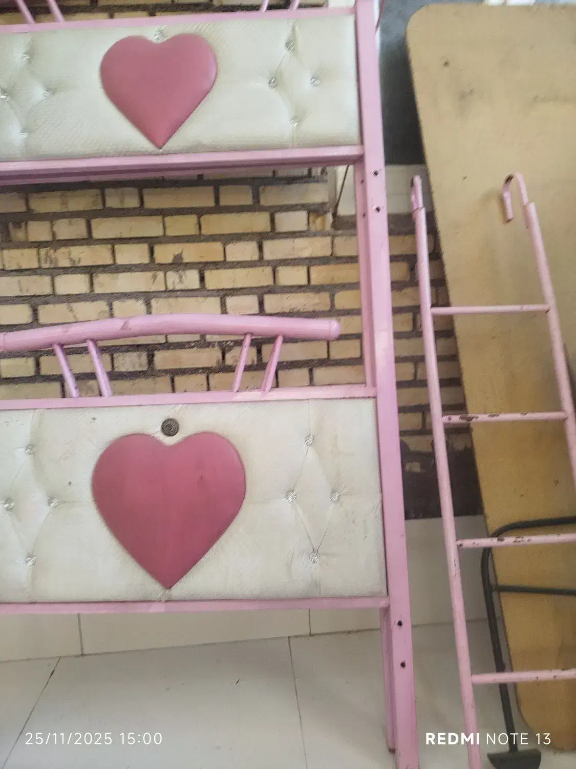 تخت دو طبقه بچه|تخت و سرویس خواب|شوشتر, |دیوار