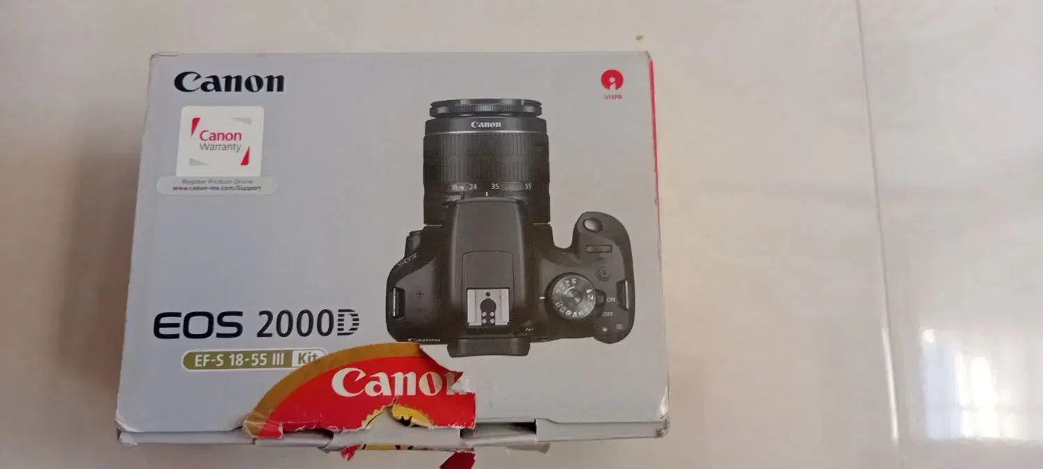 دوربین کنون canon 2000D|دوربین عکاسی و فیلم‌برداری|کرج, فاز ۱ مهرشهر|دیوار