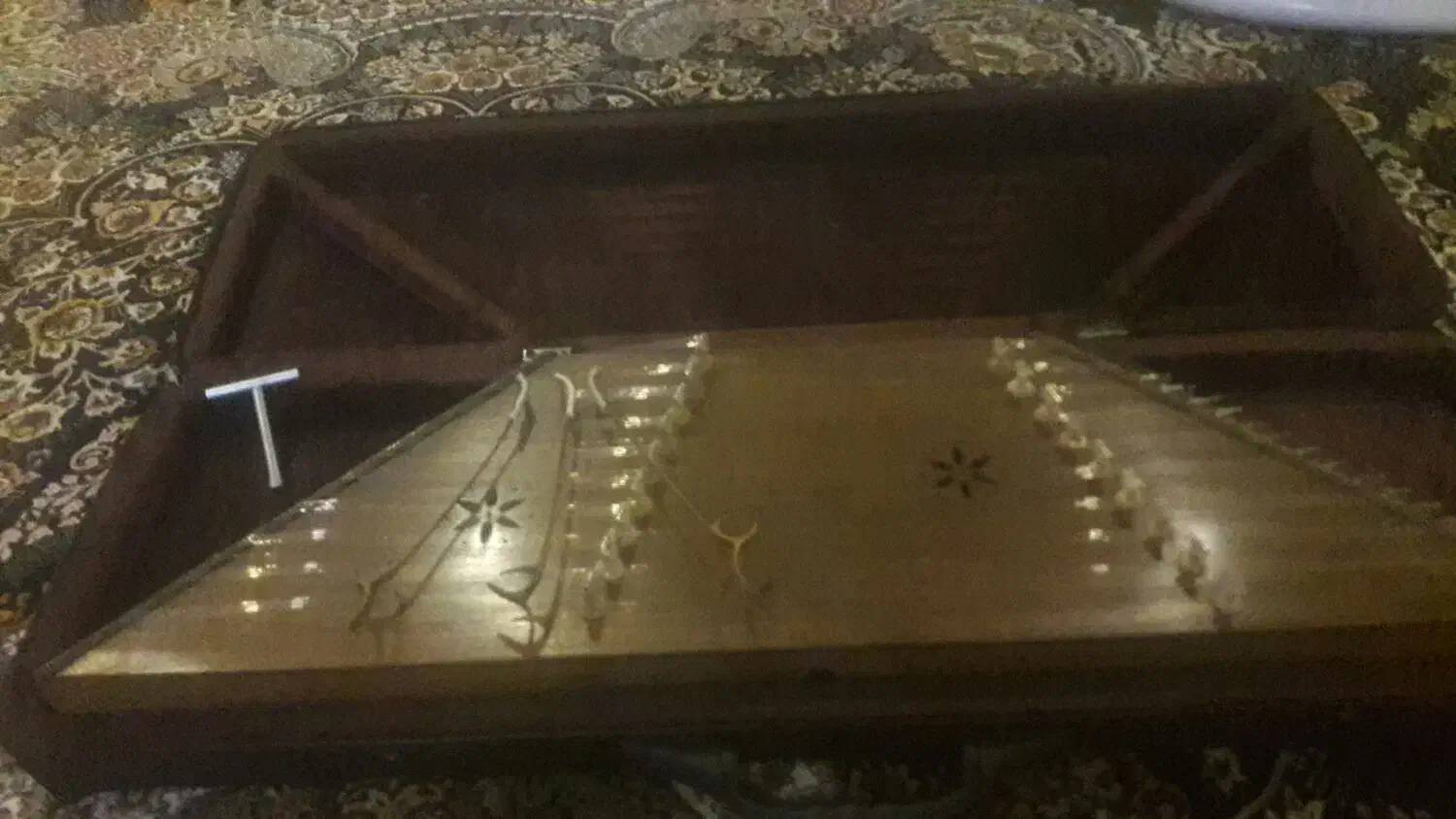 سنتور (علیرضا عطایی) با کیف و کتاب آموزش نوازندگی|سازهای سنتی|نمین, |دیوار