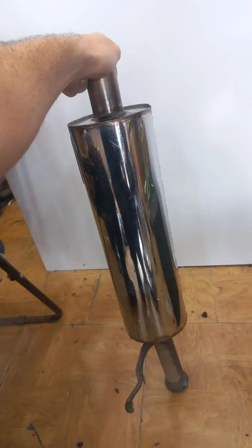 منبع اگزوز۱۰۶سایزپی اس تی استیل|قطعات یدکی و لوازم جانبی|رشت, جانبازان|دیوار