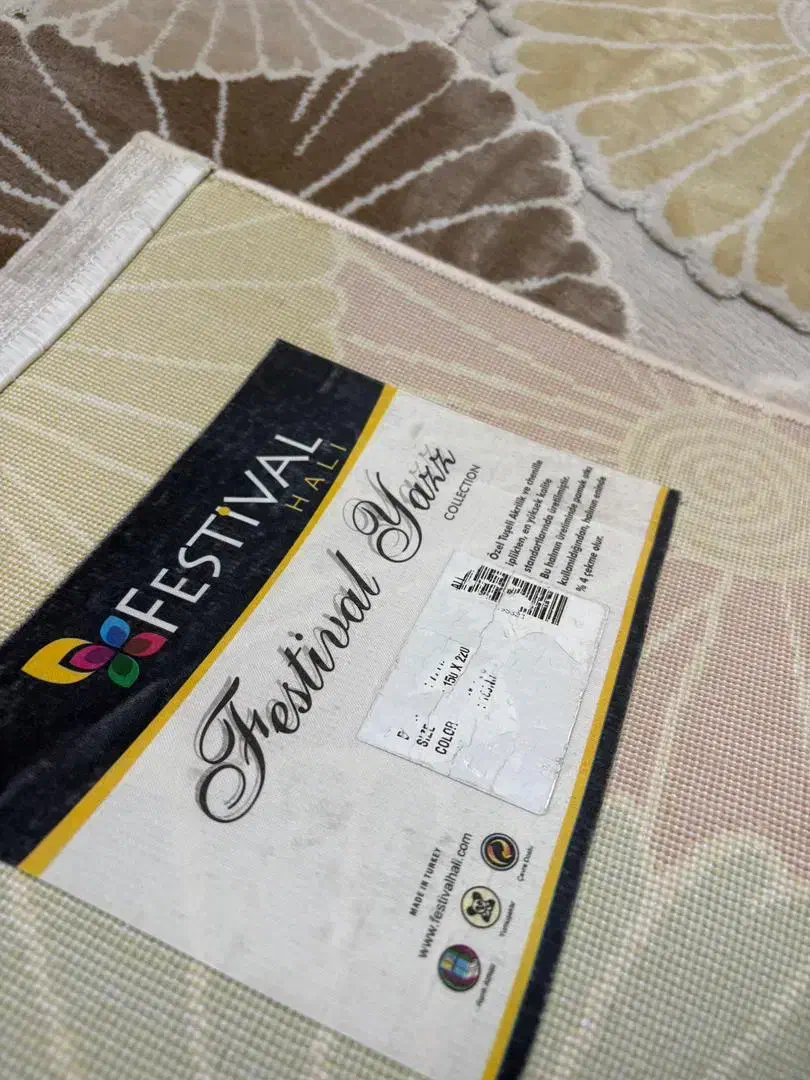 فرش ماشینی ترکیه‌ای فستیوال ۴ متری|فرش|قزوین, |دیوار