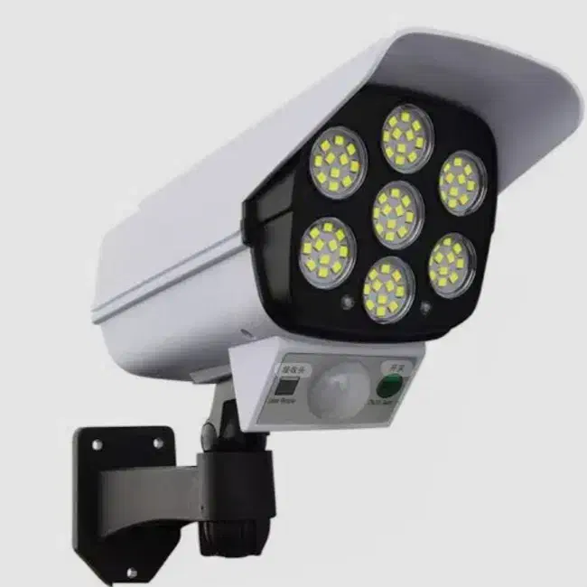 لامپ خورشیدی شارژی طرح دوربین مدار بسته|لامپ و چراغ|ساری, |دیوار