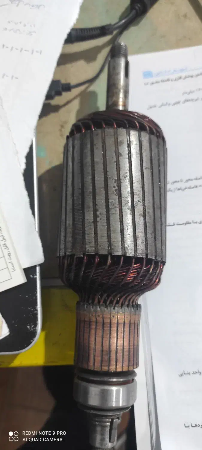 سیم پیچی انواع آرمیچر والکترو موتور|خدمات پیشه و مهارت|بروجرد, |دیوار