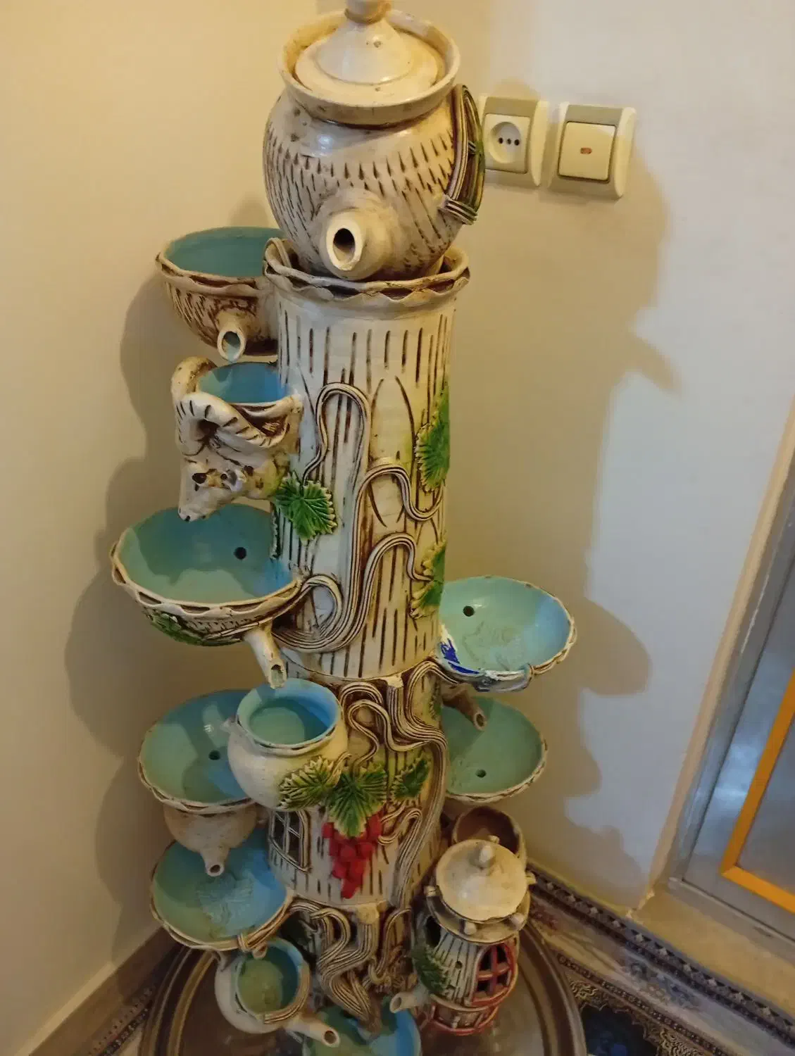 یک عدد آب نما سه تیکه|صنایع دستی و سایر لوازم تزئینی|تهران, خاک سفید|دیوار