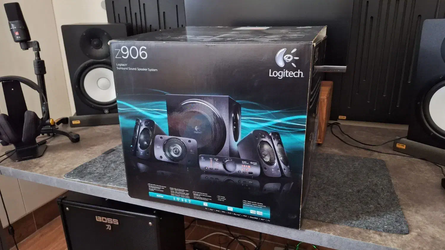 اسپیکر Logitech Z906|قطعات و لوازم جانبی رایانه|شاهینشهر, حافظ شمالی|دیوار