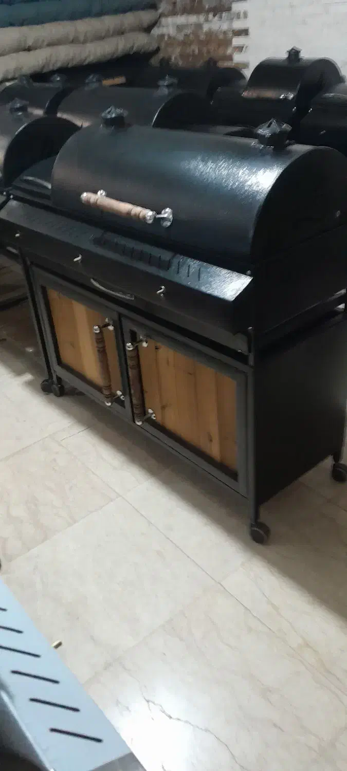 باربیکیو و کبابپز طرح وارین برد فلزی hba09|اجاق گاز و لوازم برقی پختوپز|کرج, کمالشهر|دیوار