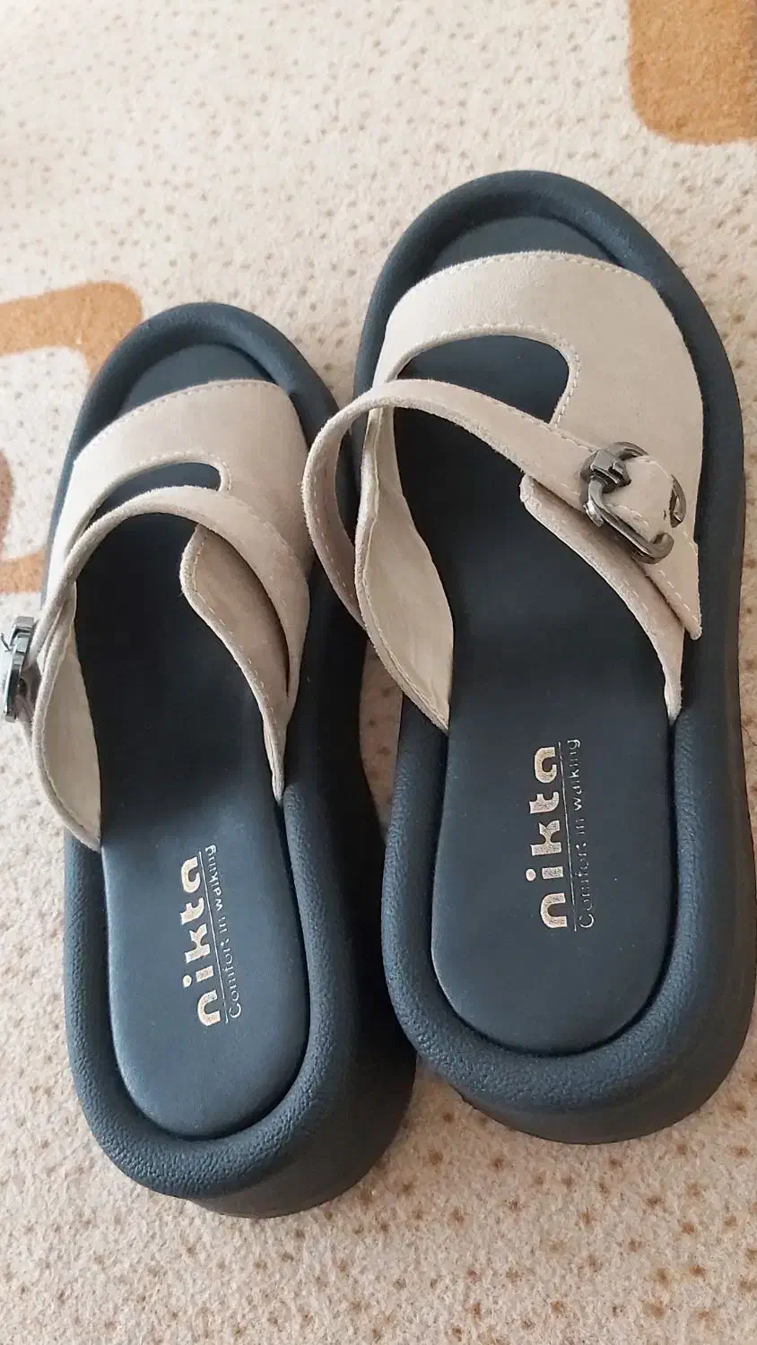 یک جفت صندل دمپایی به فروش میرسه|کیف، کفش، کمربند|مشهد, نیزه|دیوار