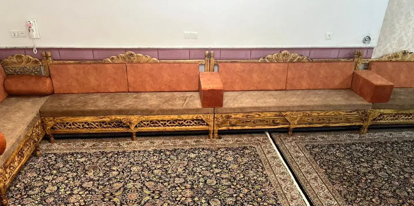 تخت سنتی(هنر ایرانی)|مبلمان خانگی و میز عسلی|قنوات, |دیوار