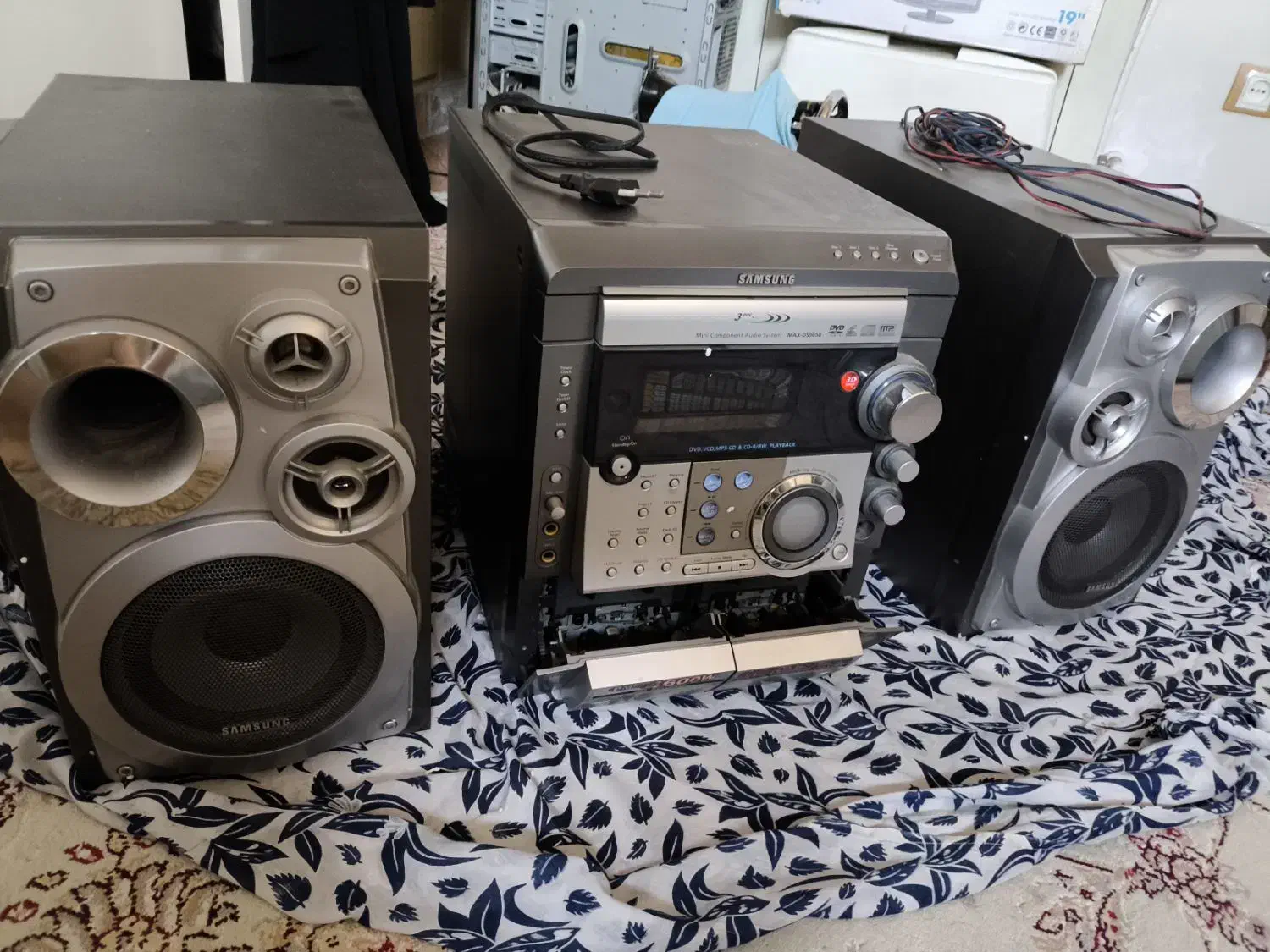 ضبط سامسونگ مدل max-ds9850|سیستم صوتی خانگی|تهران, بروجردی|دیوار