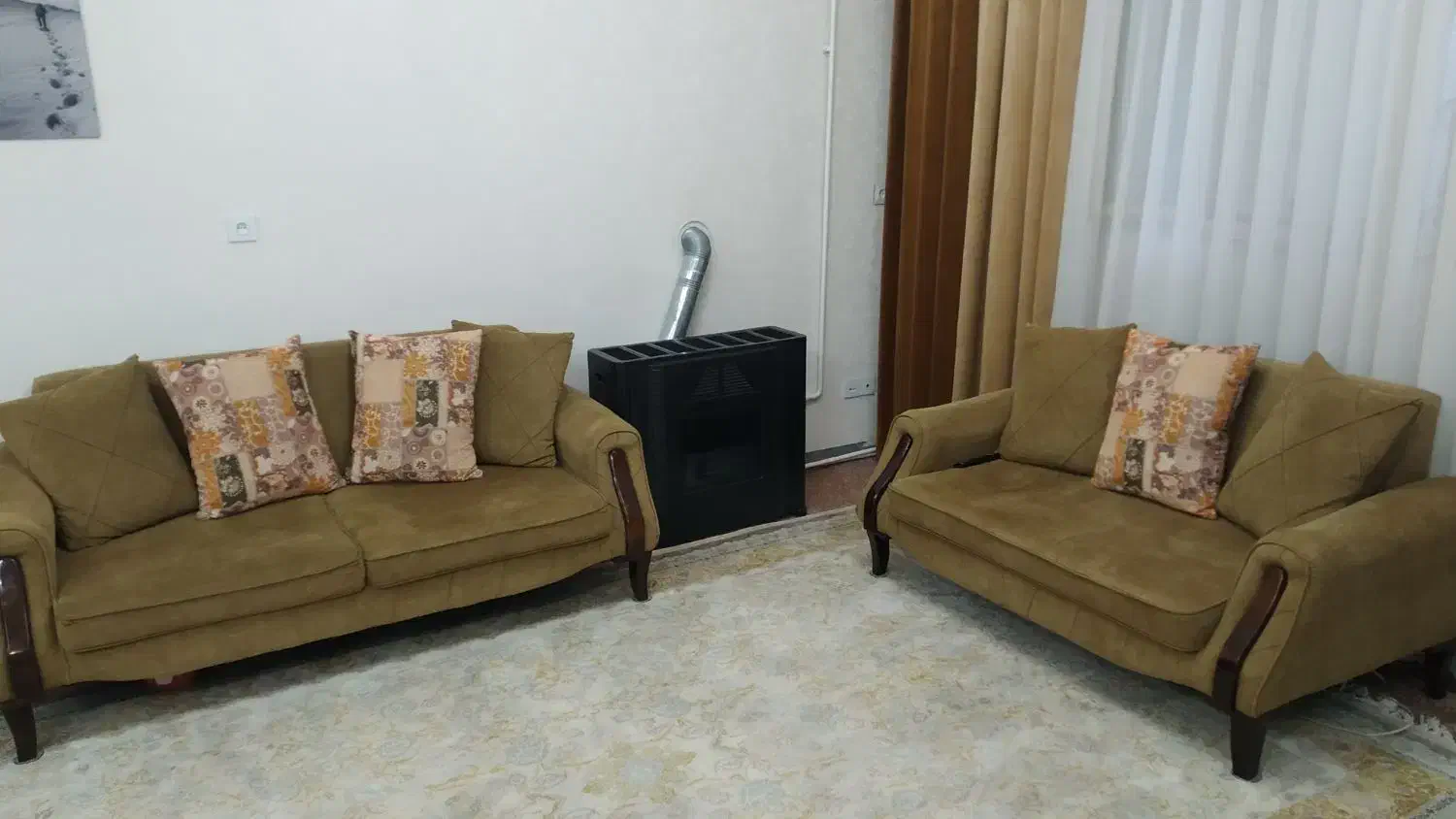 مبل 7نفره|مبلمان خانگی و میز عسلی|خرم‌آباد, |دیوار