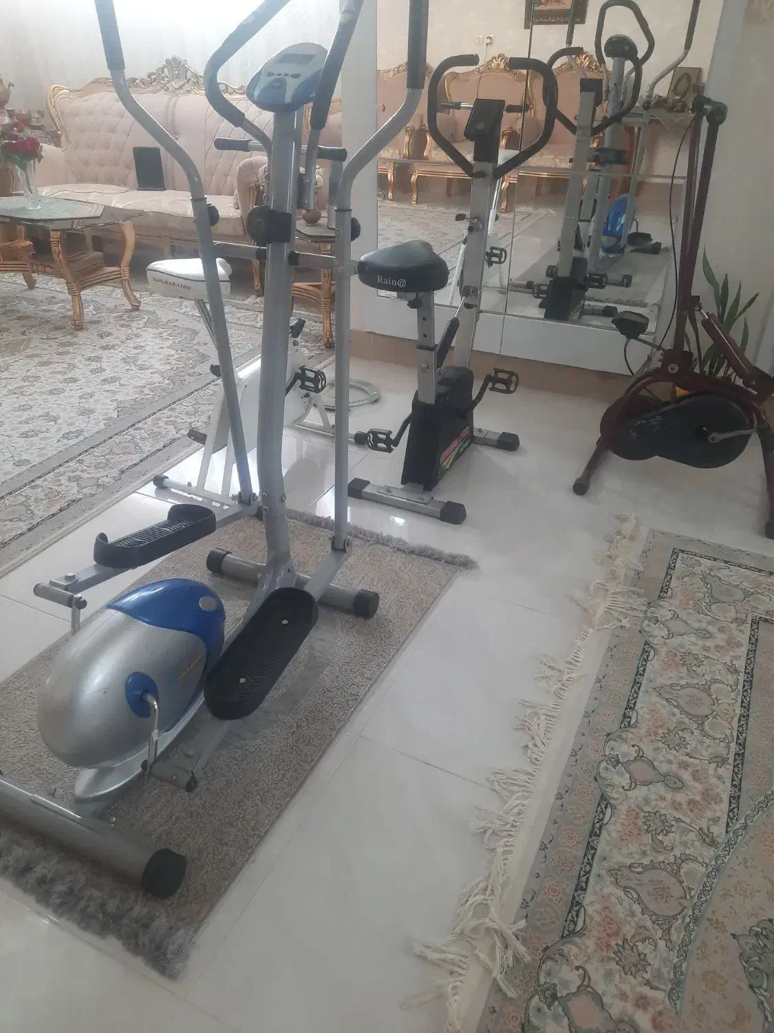 دوچرخه ثابت و الپتیکال برای لاغری و تقویتی|تجهیزات ورزشی|اصفهان, سپاهانشهر|دیوار