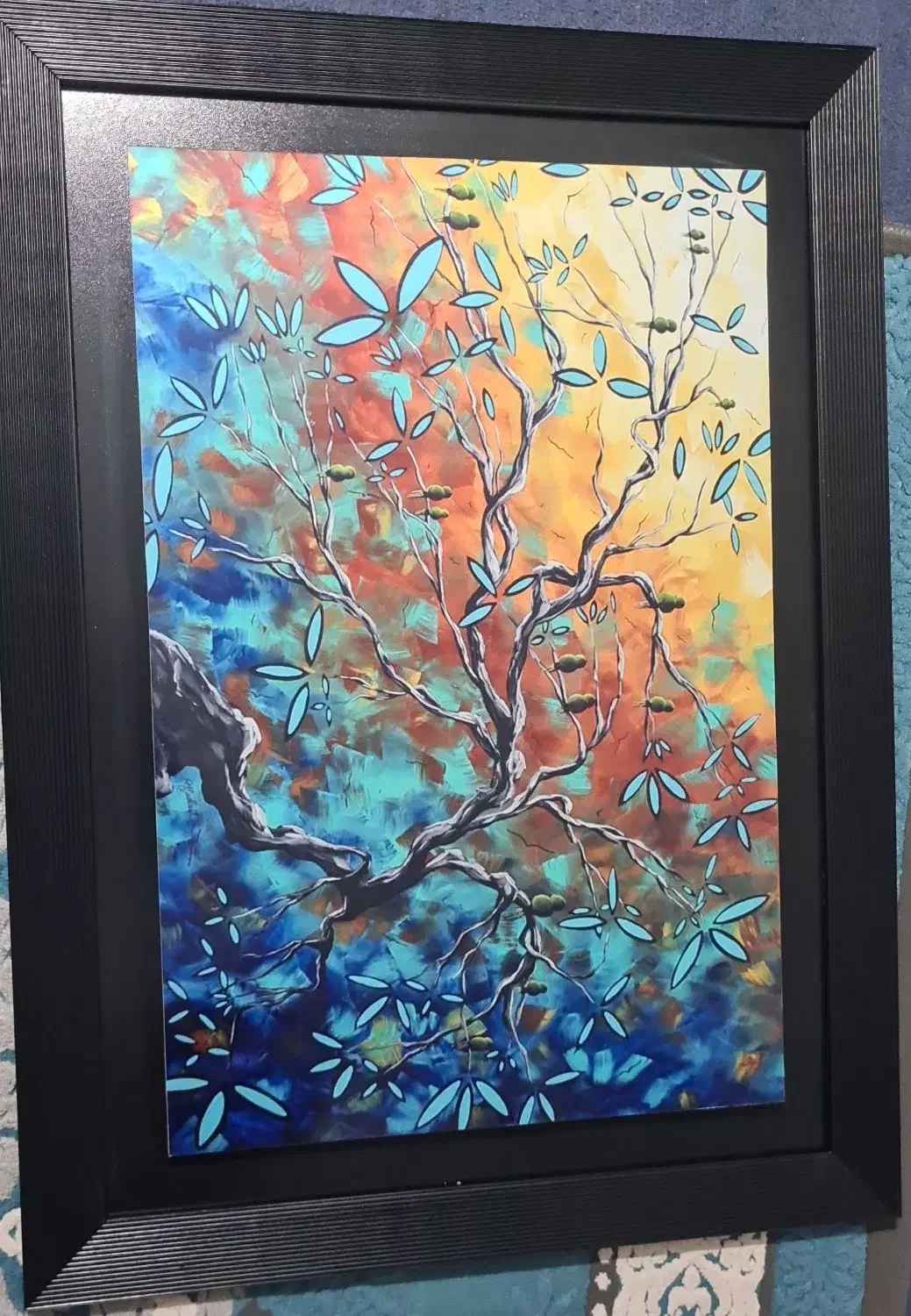 فروش دوعدد تابلو درحدنو|تابلو، نقاشی، عکس|شیراز, لاله|دیوار