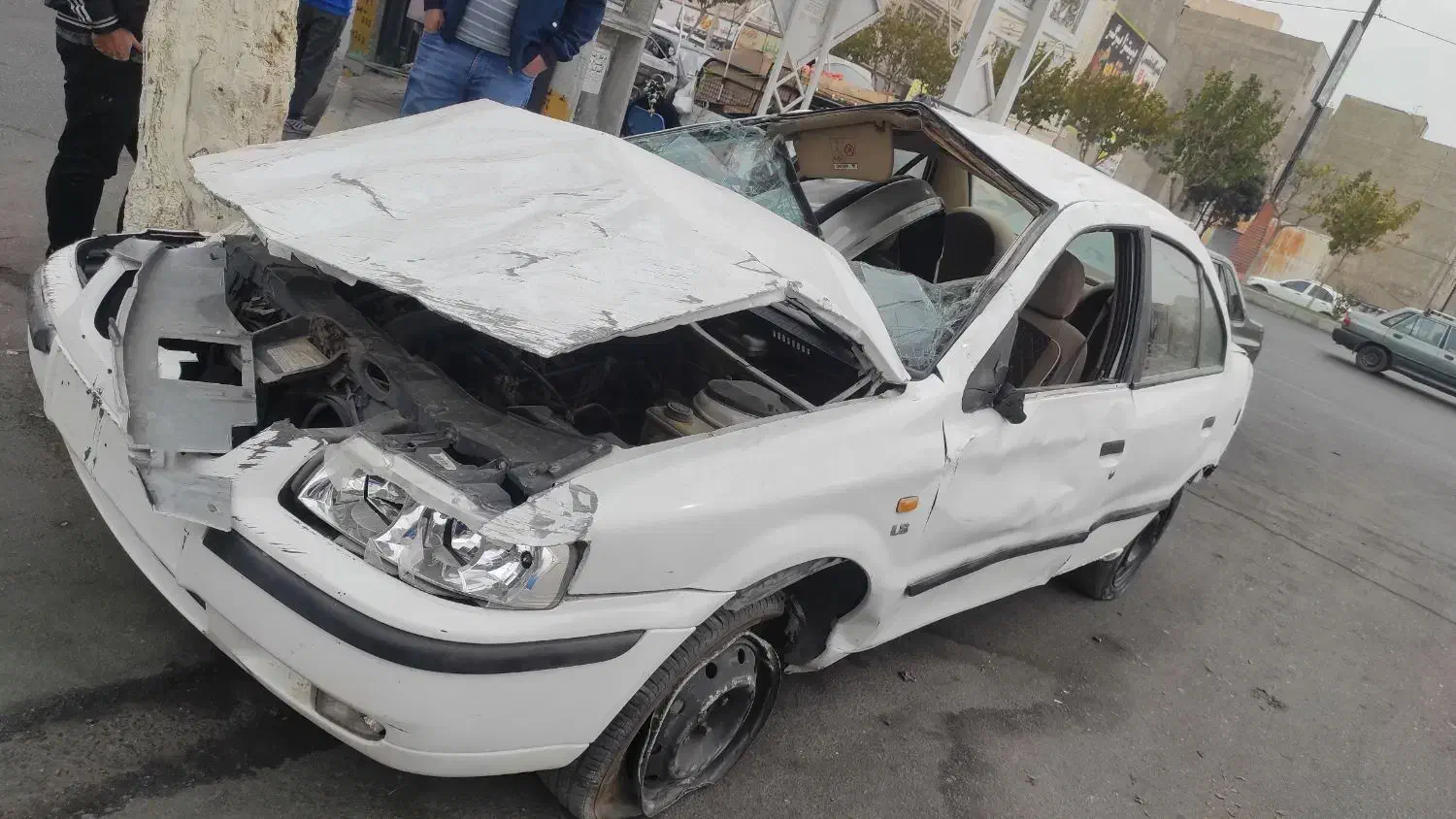 سمند الایکس تصادفی مدل 95|خودرو سواری و وانت|گلستان (تهران), |دیوار