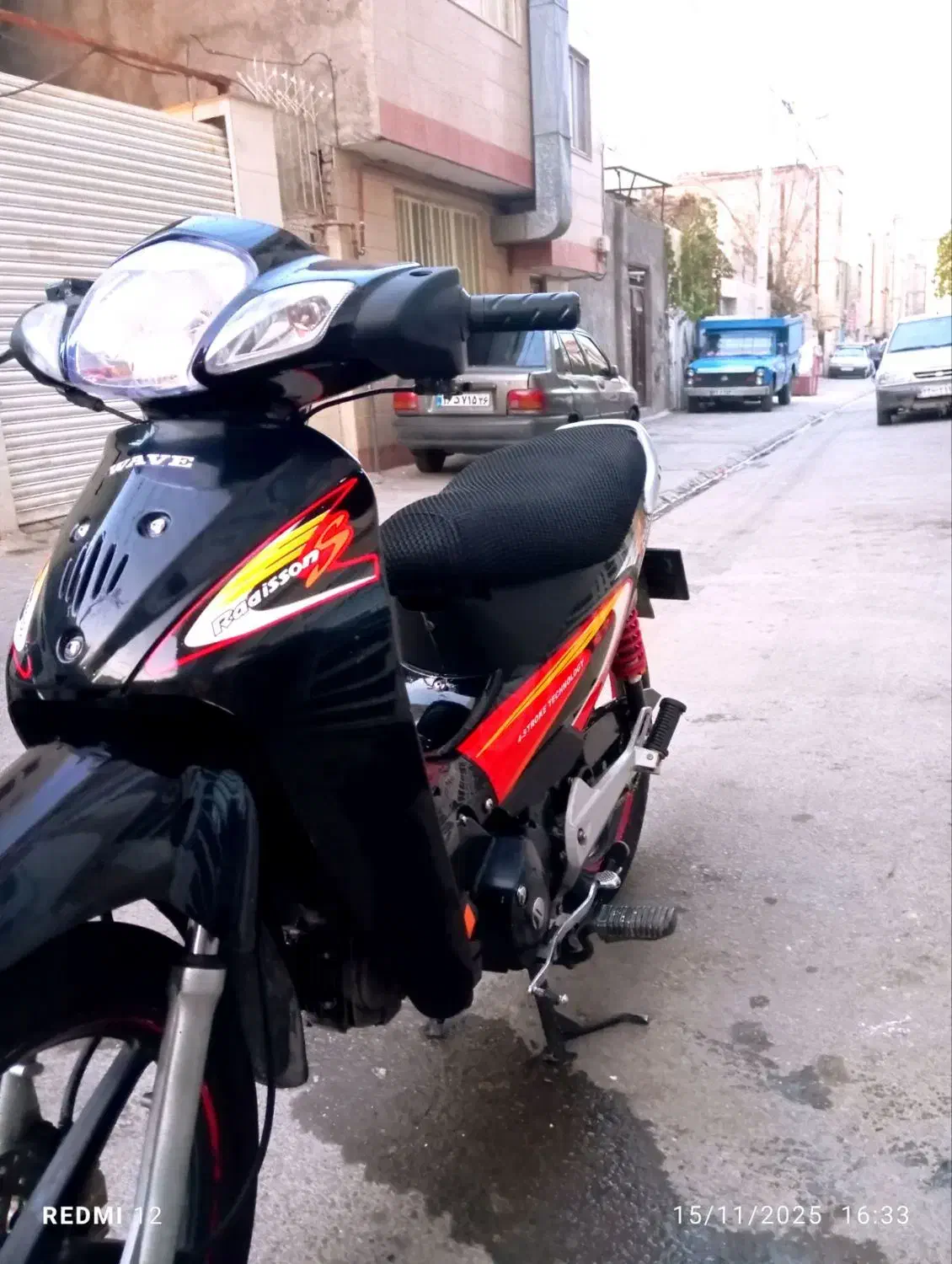 بی کلاچ تمیز|موتورسیکلت|مشهد, رده|دیوار