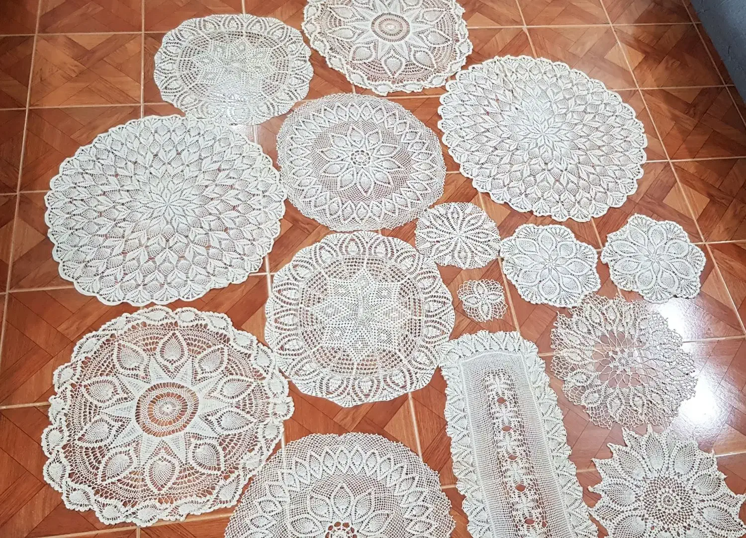 ۱۵ تیکه بافت ابریشم|پرده، رانر، رومیزی|قدس, شهر‌قدس|دیوار