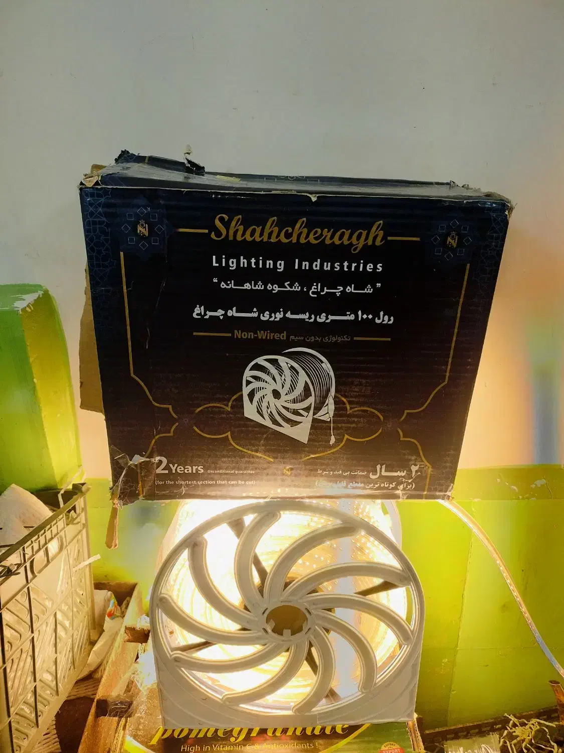 چراغ ریسه ای 100متری|ریسه و چراغ تزئینی|اردبیل, |دیوار