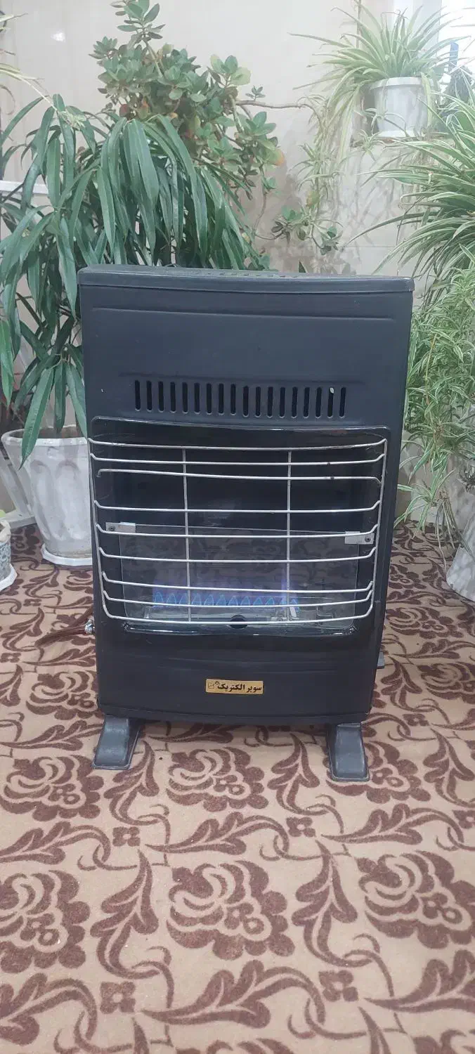 بخاری بدون دودکش سوپر الکتریک|بخاری، هیتر، شومینه|تاکستان, |دیوار