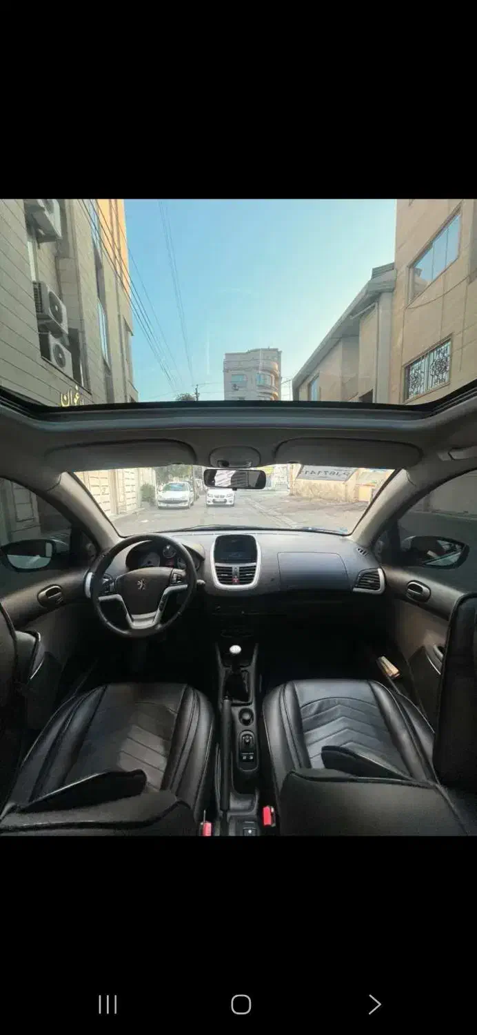 207 پانا سفید 1402 درجه یک|خودرو سواری و وانت|قم, بکایی|دیوار