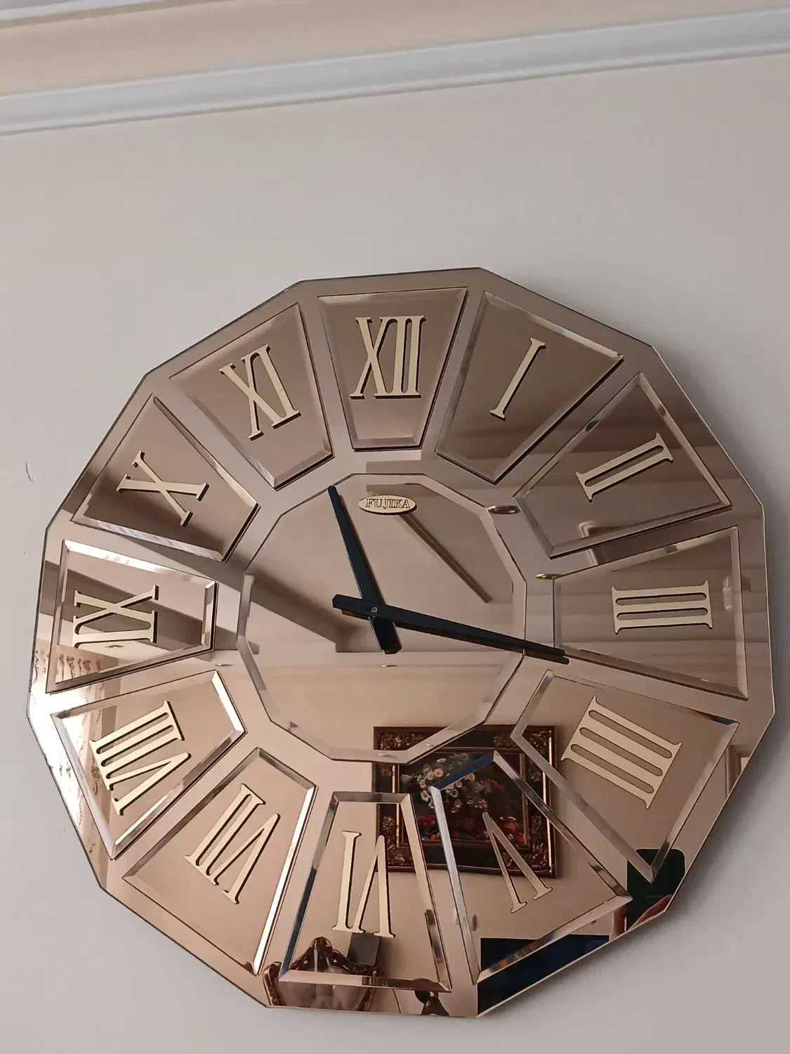 ساعت دیواری آینه ایی|ساعت دیواری و تزئینی|دماوند, گیلاوند|دیوار