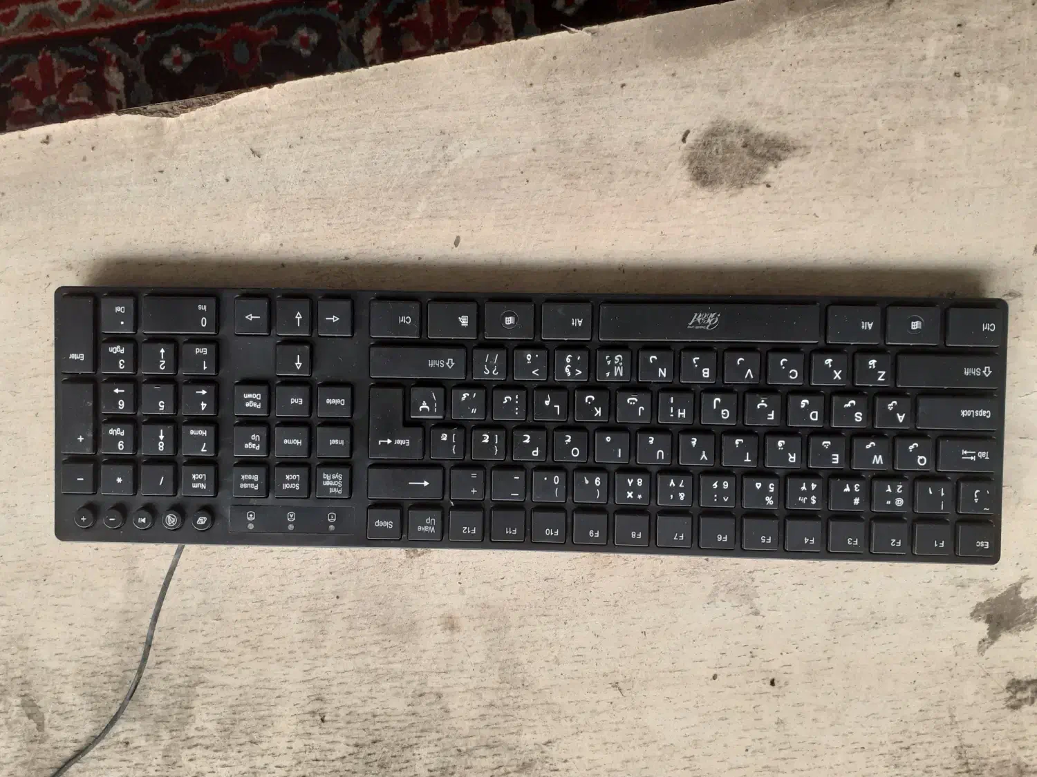 کیبوردنو با موس با ضمانت ۳۵۰/۰۰۰|قطعات و لوازم جانبی رایانه|رشت, پل تالشان|دیوار