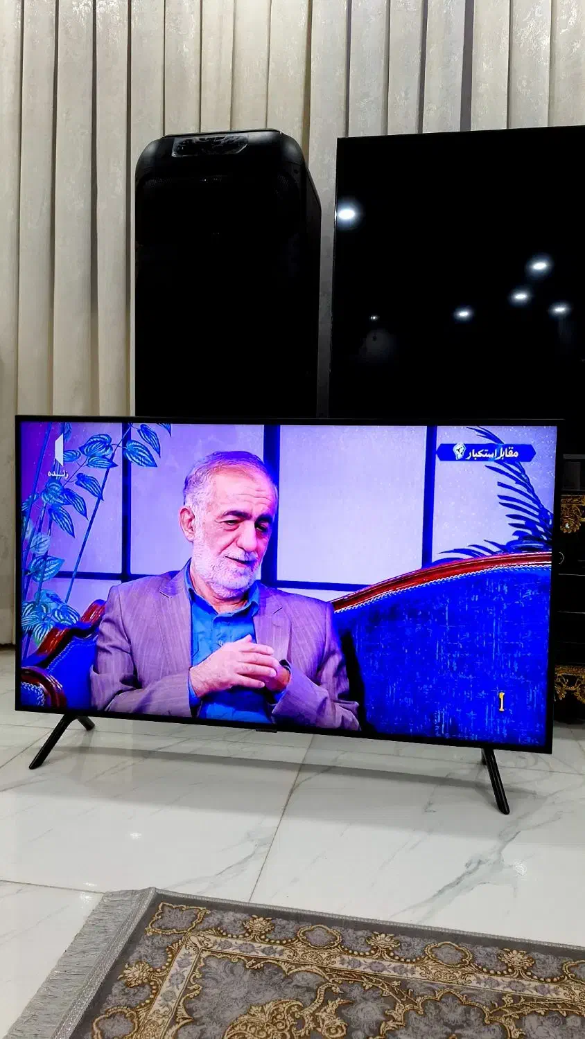 ال ای دی 55 سامسونگ هوشمند 4k آکبند یکماه کارکرد|تلویزیون و پروژکتور|کرج, حصارک پایین|دیوار