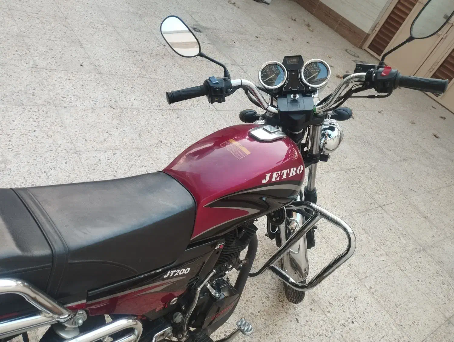 فروش موتورسیکلت جترو 200|موتورسیکلت|خمینی‌شهر, |دیوار