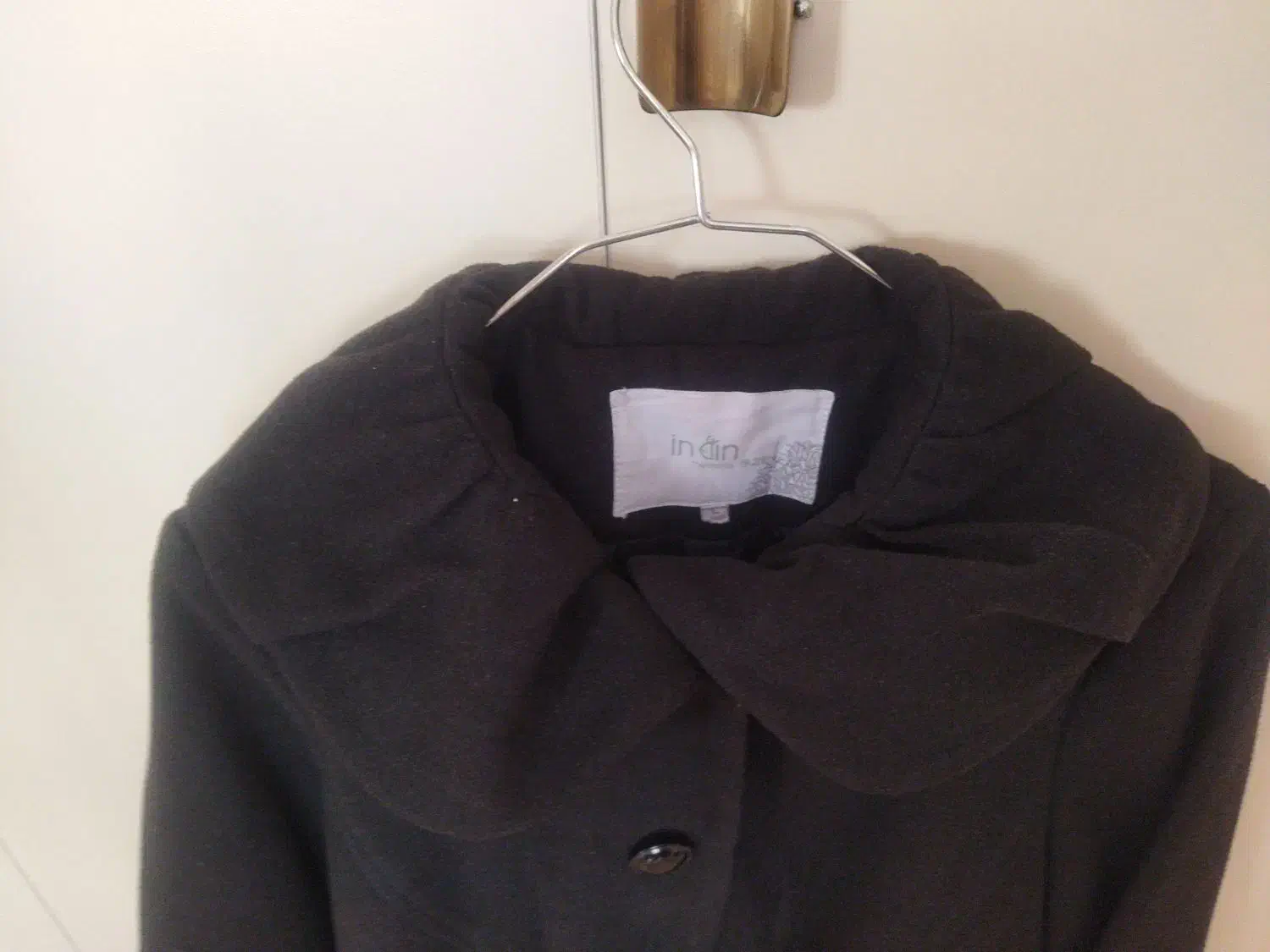 پالتو اکلیل دار مدل خمره ای سایز ۴۰ الی ۴۲|لباس|خوی, |دیوار