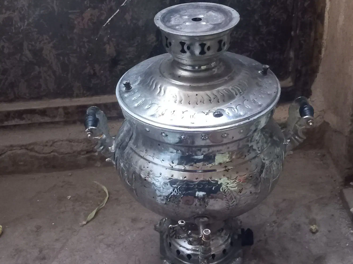 سماور کار کرده ۸لیتری سنگین|سماور، چای‌ساز، قهوه‌ساز|پاکدشت, پاکدشت (مامازند)|دیوار