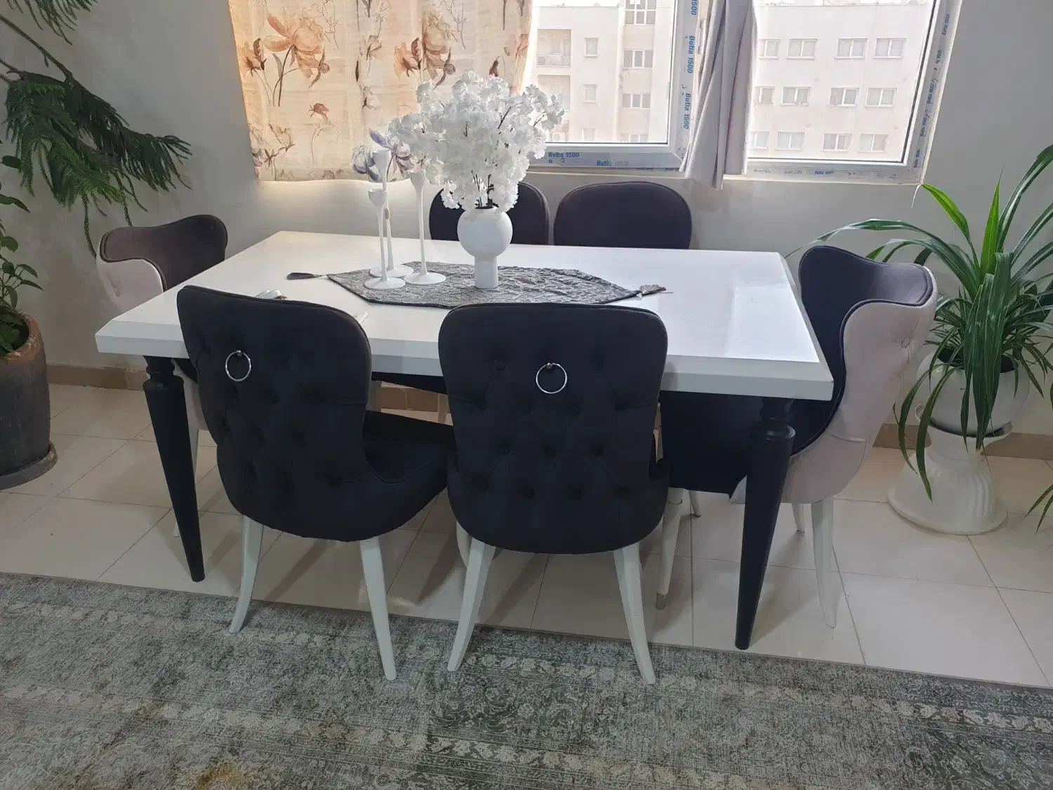 ست سرویس مبلمان 7 نفره و میز ناهار خوری 6 نفره|مبلمان خانگی و میز عسلی|بندرعباس, |دیوار