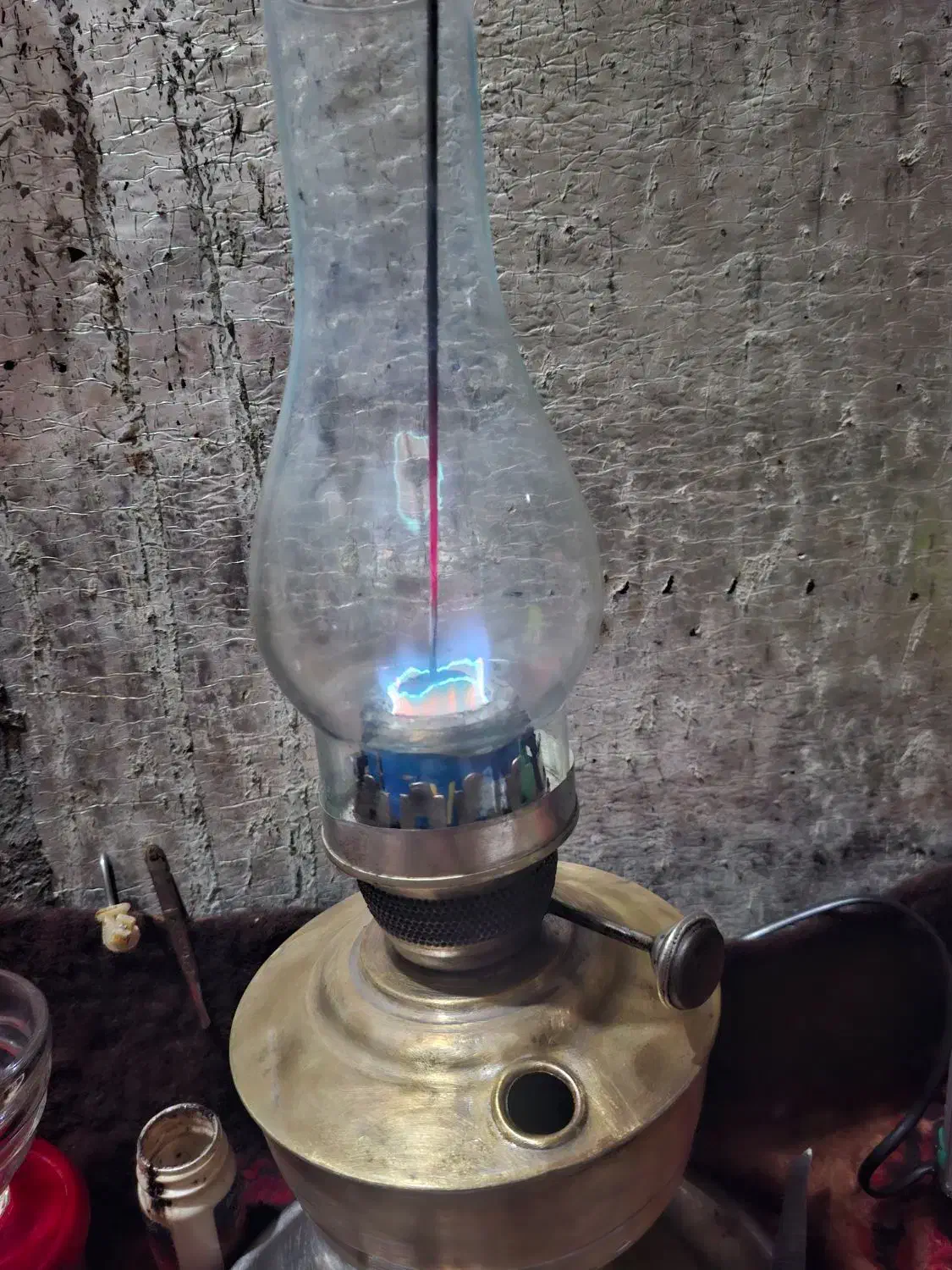 گرد سوز برنجی|کلکسیون اشیاء عتیقه|گنبد کاووس, |دیوار