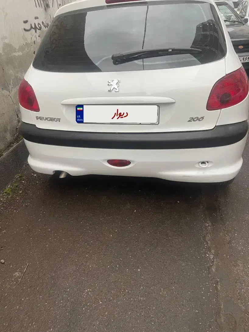 ۲۰۶ مدل ۱۴۰۱|خودرو سواری و وانت|رشت, جهاد|دیوار