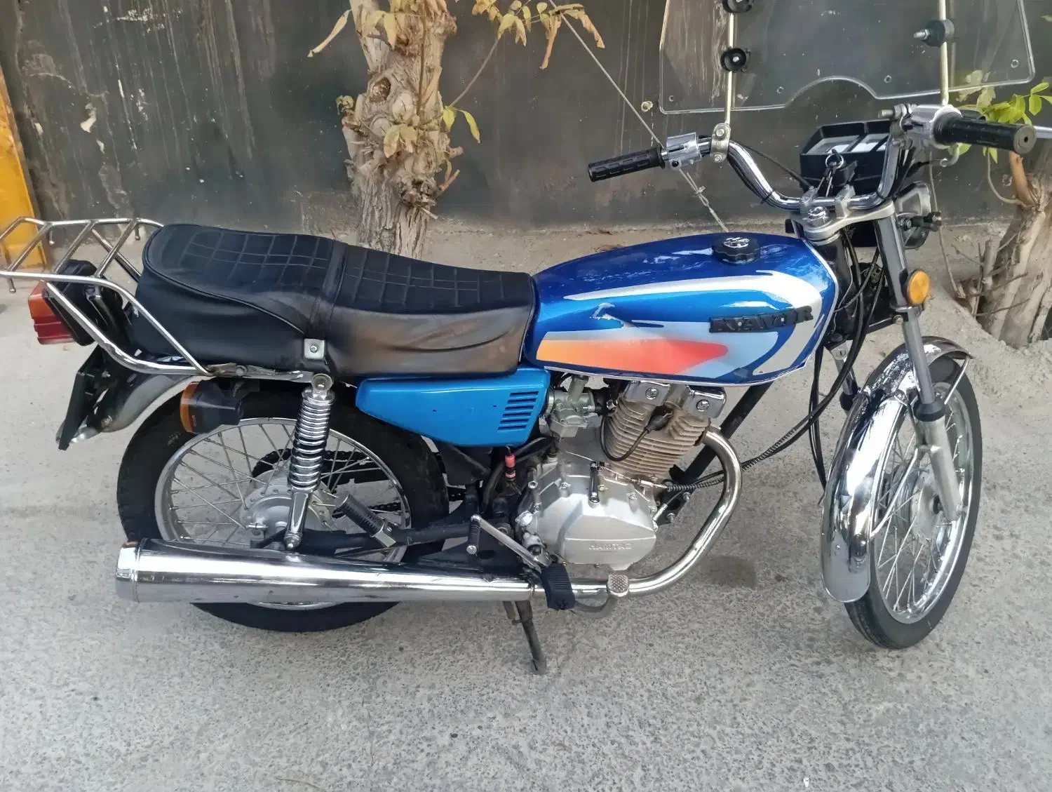 موتور سیکلت مزایده 89|موتورسیکلت|اصفهان, باغ زرشک|دیوار