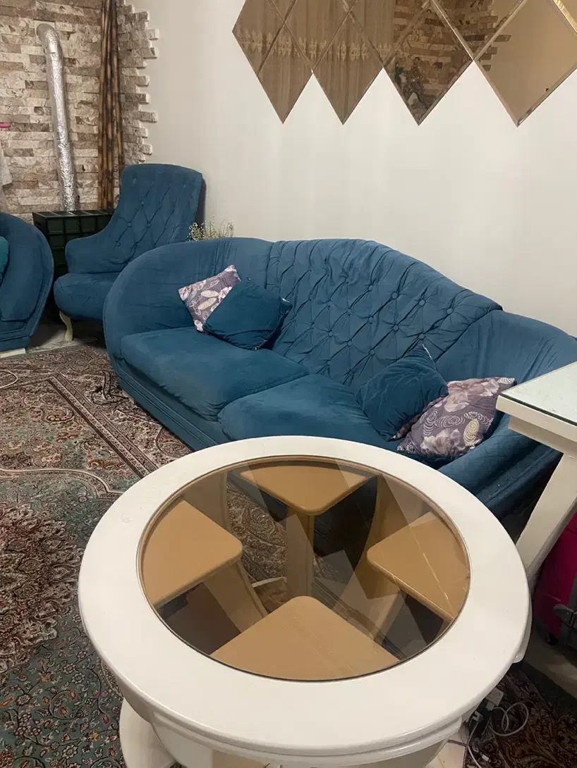 فروش مبل ۷ نفره|مبلمان خانگی و میز عسلی|تهران, جوادیه|دیوار