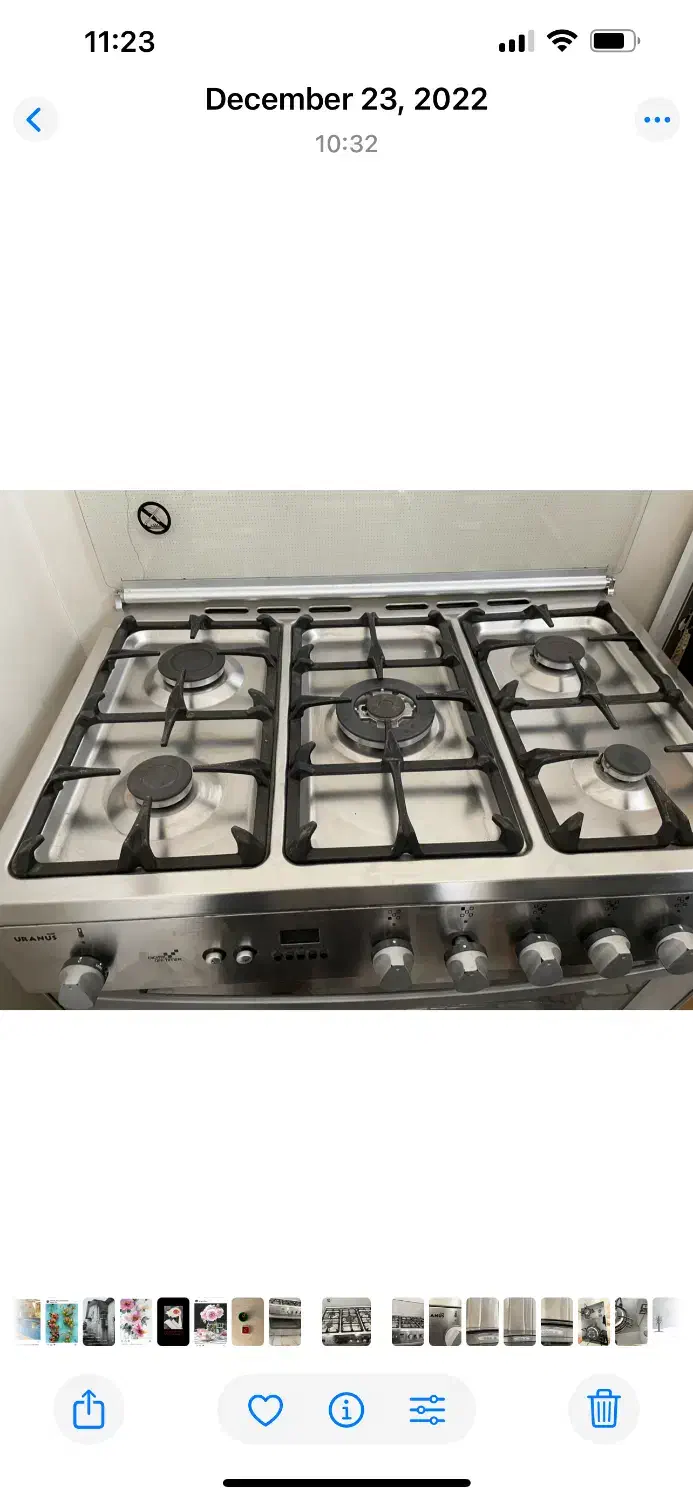 اجاق کاز فردار اسنوا مدل اورانوس درحد نو|اجاق گاز و لوازم برقی پخت‌وپز|اصفهان, کوی امام جعفر صادق|دیوار