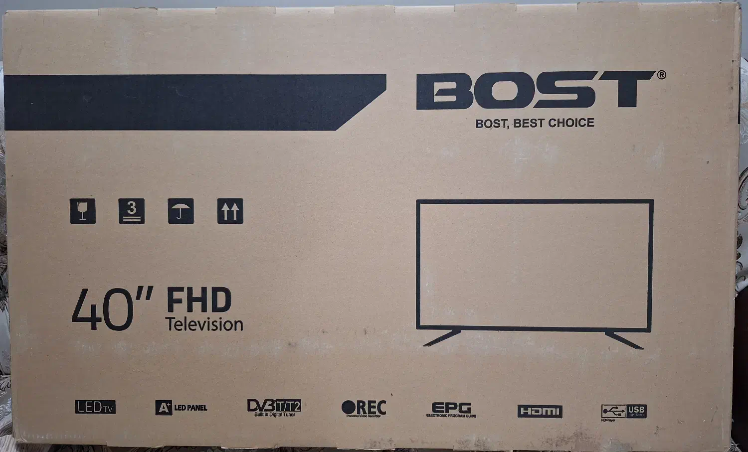 فروش تلویزیون بست ۴۰ اینچ|تلویزیون و پروژکتور|دامغان, |دیوار