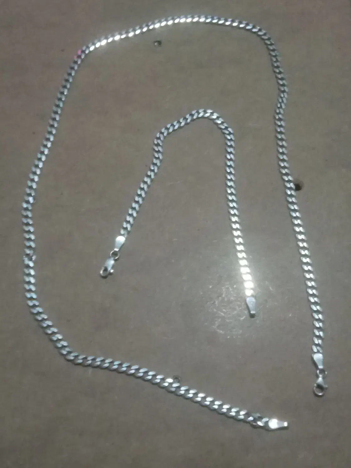 گردنبند و دستبند نقره خارجی (ترک)|بدلیجات|تویسرکان, |دیوار