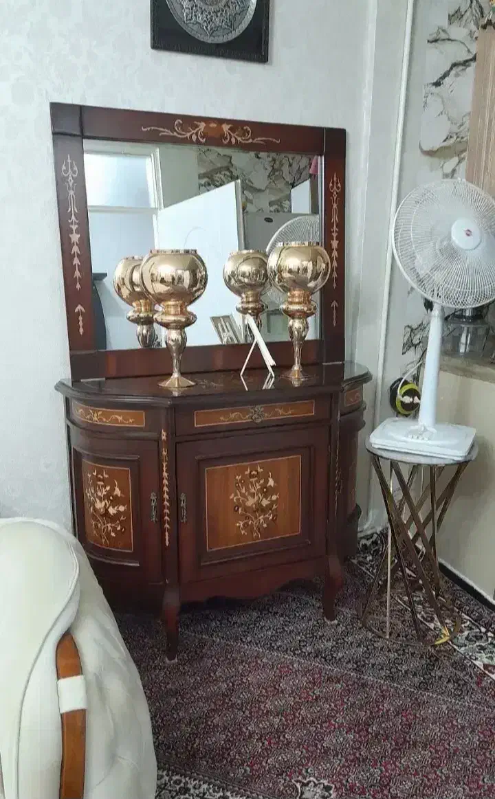 آینه کنسول|بوفه، ویترین، کنسول|زنجان, |دیوار