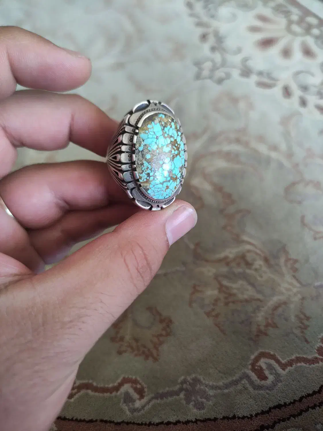 فیروزه اصل نیشابور با سوار شیخ احمد|جواهرات|تکاب, |دیوار