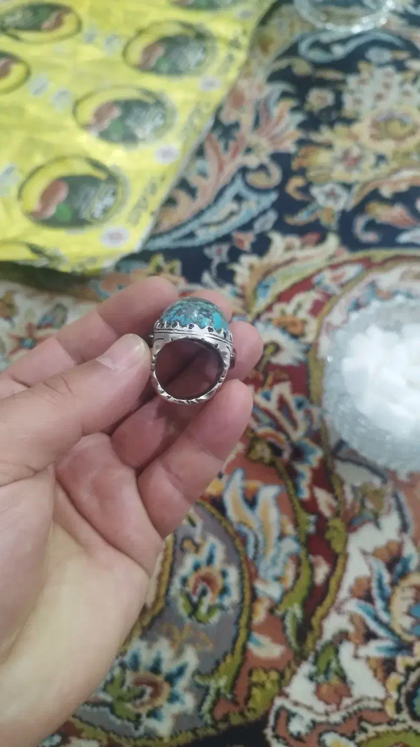 انگشتر فیروزه اصل|جواهرات|یاسوج, |دیوار