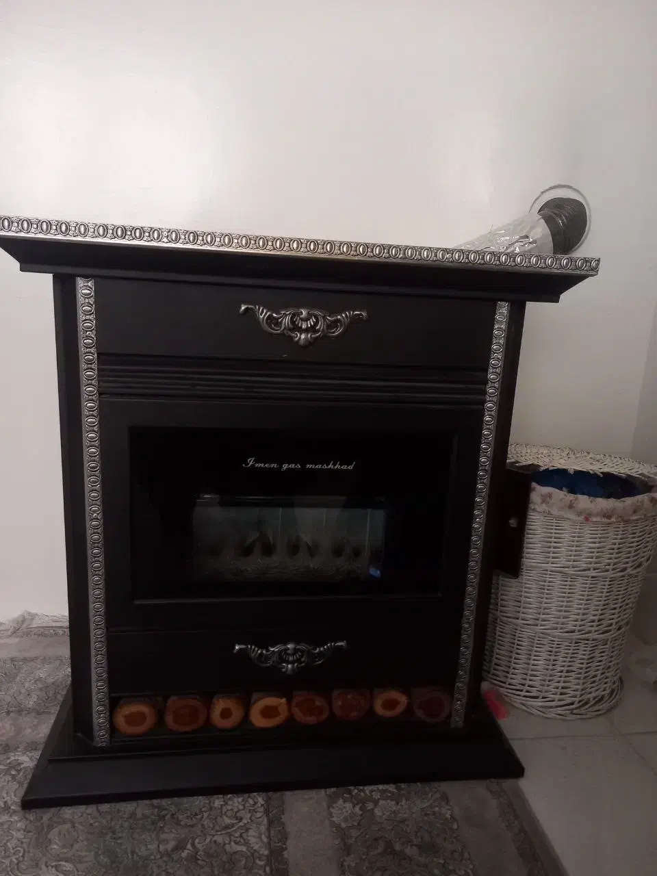 بخاری طرح شومینه ایمن گاز|بخاری، هیتر، شومینه|مشهد, موسوی قوچانی|دیوار