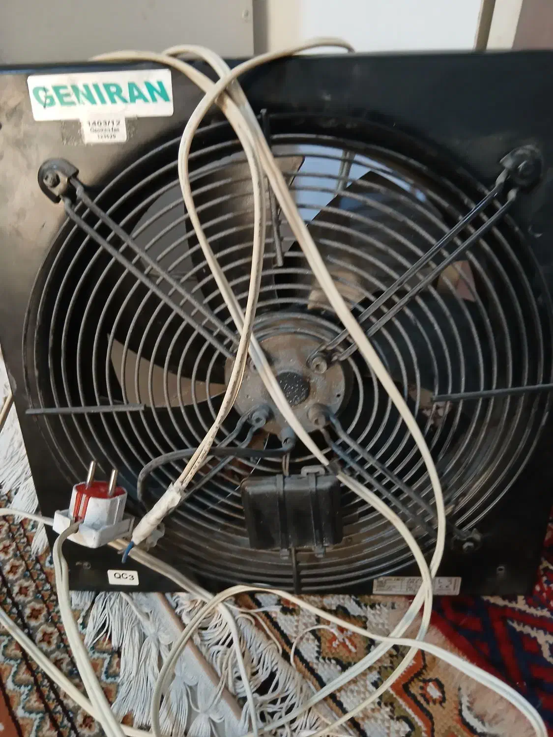 هواکش نو نو کم کار..۴۰در۴۰|پنکه و تصفیهکنندهٔ هوا|تبریز, |دیوار