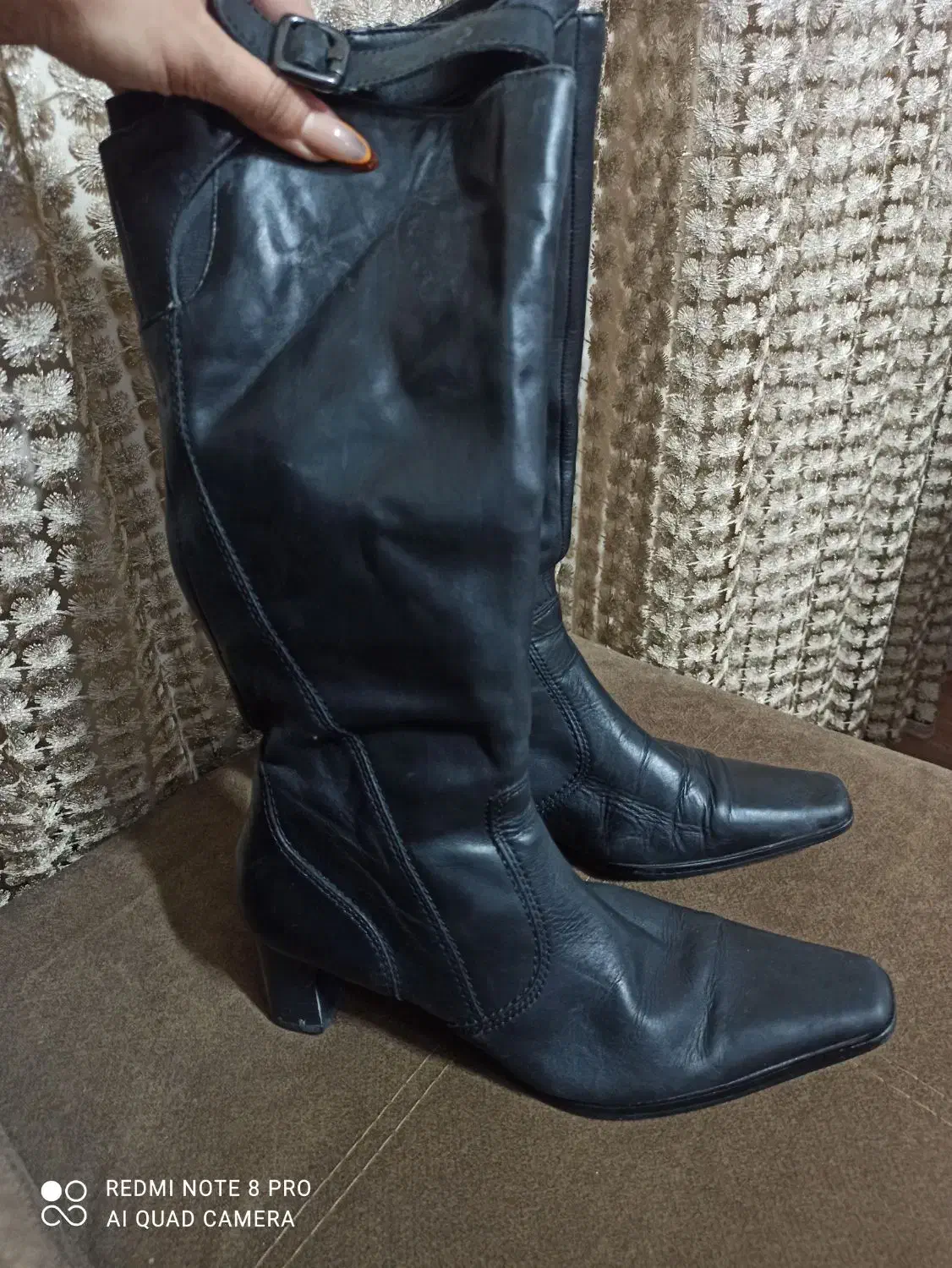 پوتین چرم(اصل)سایز۳۹|کیف، کفش، کمربند|کرمانشاه, |دیوار