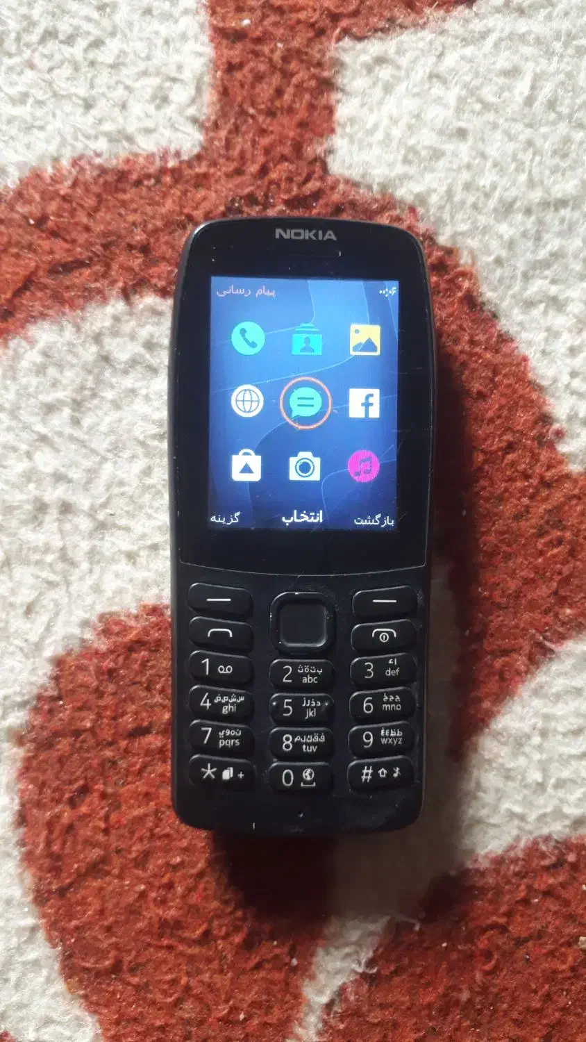 گوشی نکیا ۲۱۰ سالم به شرت دوسیمکارت ورم خر|موبایل|گنبد کاووس, |دیوار