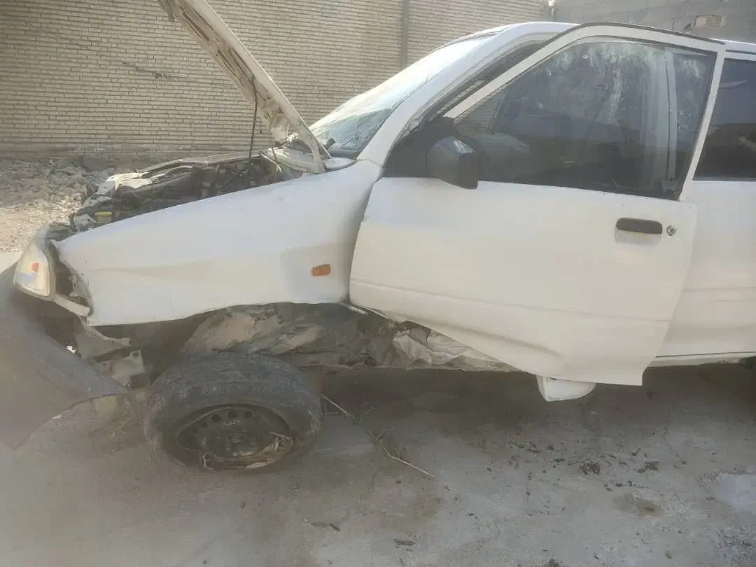 پراید صندوق دار مدل 95 تصادف کرده|خودرو سواری و وانت|چمران, |دیوار