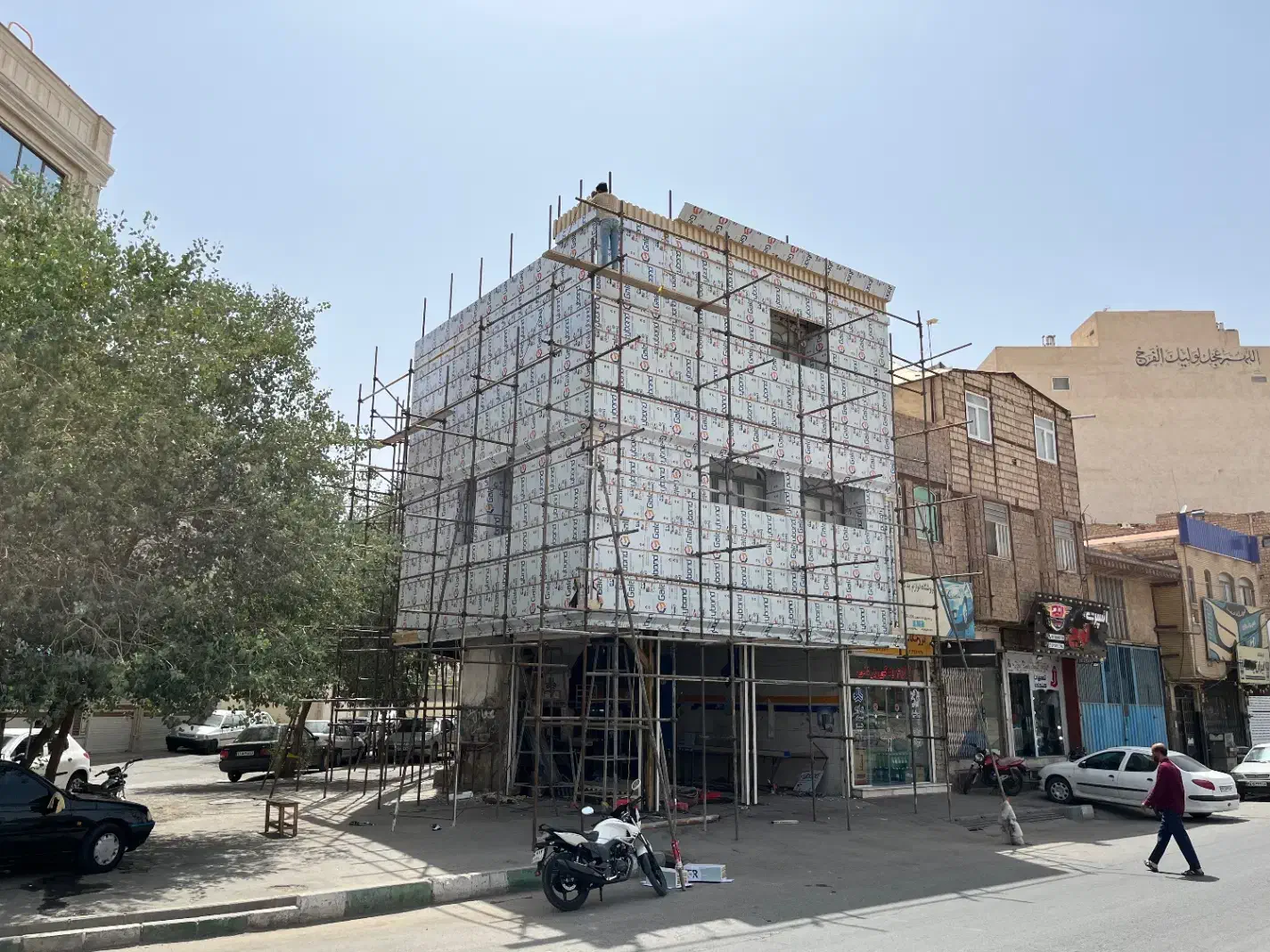 اجرای نمای کامپوزیت|خدمات پیشه و مهارت|قم, آذر (نکویی)|دیوار