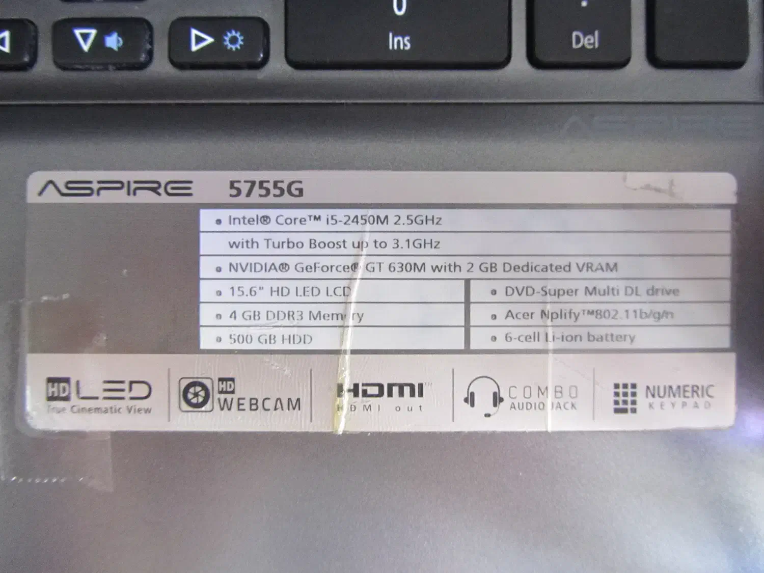 لب تاب Acer(ایسر) 5755G|رایانه همراه|قزوین, |دیوار