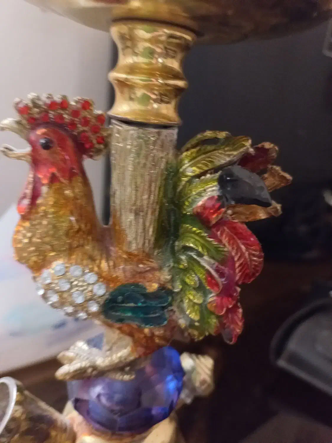 قلیان کوچک برنجی|صنایع دستی و سایر لوازم تزئینی|تهران, میدان میوه و تره‌بار مرکزی|دیوار