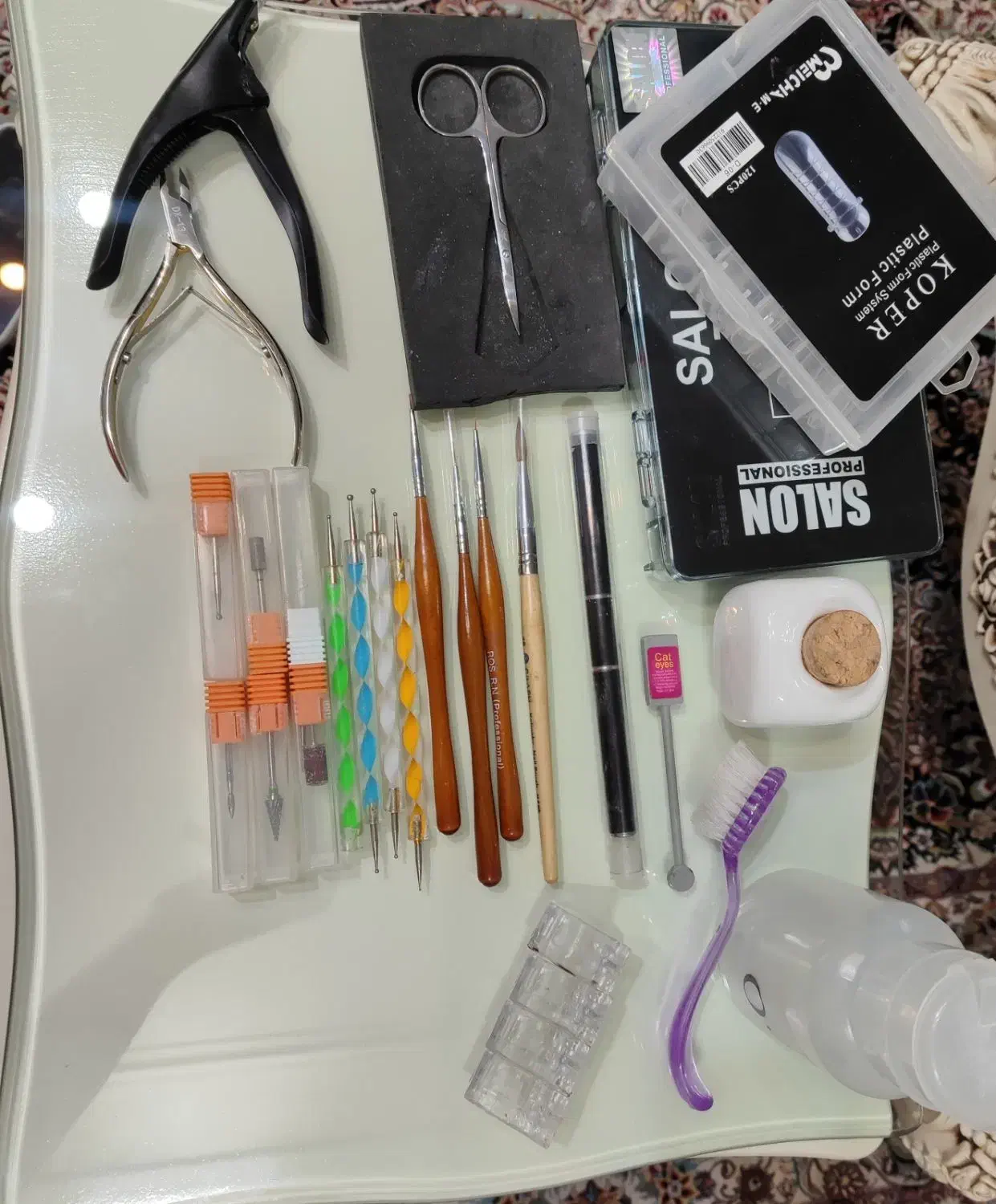 وسایل کاشت ناخن در حد نو|آرایشگاه و سالنهای زیبایی|ورامین, ریحان آباد|دیوار