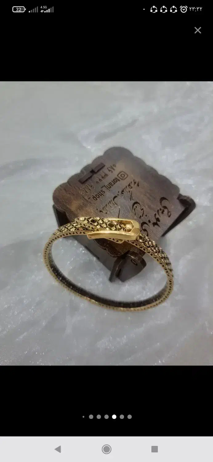 طلای 18عیار دستبند انگشتر زنجیرکارتیر|جواهرات|اراک, |دیوار